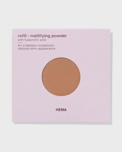 HEMA Navulling mattifying powder 25 golden caramel