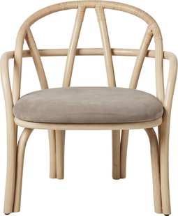 Gubi Bistra Lounge Stoel Naturel