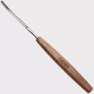 Narex PROFI Bent Carving Chisel Profile 45, 827904, gebogen V-guts, 4 mm
