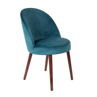 Dutchbone Barbara eetkamerstoel velours (set van 2)