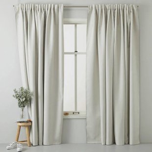 NOUS Living verduisterend gordijn kant en klaar Reykjavik (per stuk) (295 x 270 cm)*