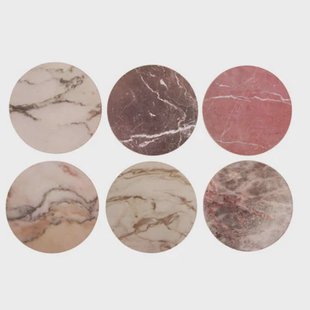 &k amsterdam onderzetter (Ø10 cm) (set van 6)