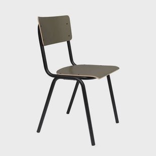 Zuiver Back to School Matte eetkamerstoel (set van 4)