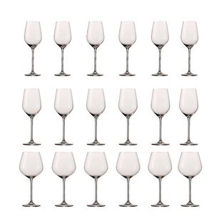 Schott Zwiesel Wijnglazen Fortissimo - Set 18 delig - Witte en Rode Wijnglazen & Gin Tonic Glazen