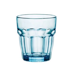 Bormioli Rocco Waterglazen Rock Bar - Blauw - 270 ml - 6 stuks