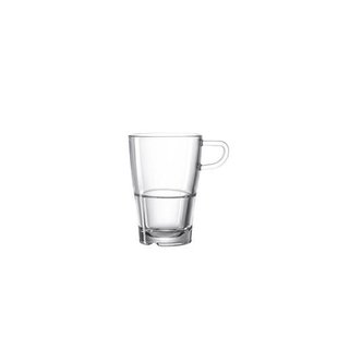 Leonardo Latte Macchiatoglazen Senso - Stapelbaar - 350 ml - 6 stuks