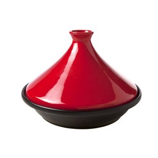Cosy & Trendy Tajine Inductie - Zwart/Oranje - ø 30 cm