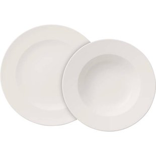 Villeroy & Boch Bordenset For Me 8-delig / 4 personen - 4 dinerborden en 4 diepe borden