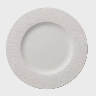 Villeroy & Boch Dinerbord Manufacture Rock Wit ø 27 cm