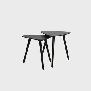 WOOOD bijzettafel Nila (set van 2)