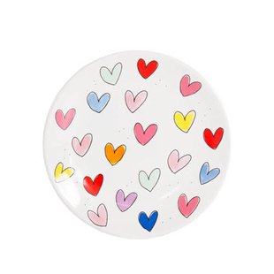 Blond Amsterdam ontbijtbord LOVE (Ø22 cm)