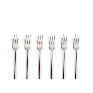 Amefa gebaksvorkjes Moderno (set van 6)