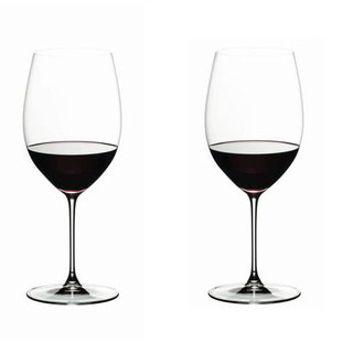 Riedel Rode Wijnglazen Veritas - Cabernet / Merlot - 2 stuks
