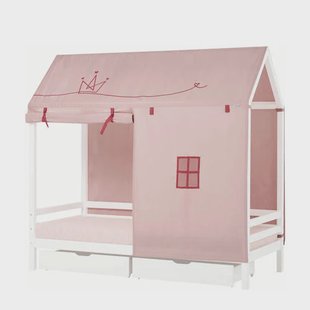 Hoppekids gordijn huisbed Princes (90x200 cm)