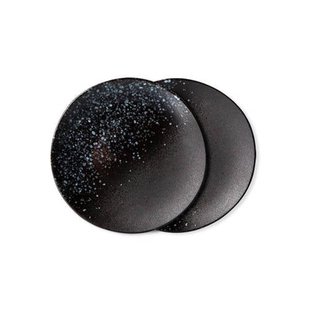 HKLIVING gebaksbord 70s (Ø17,5 cm) (set van 2)