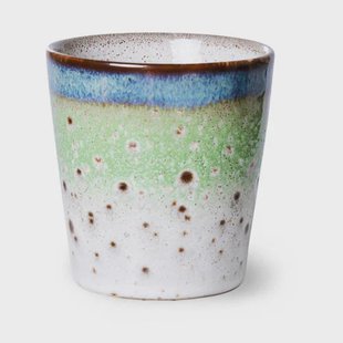 HKLIVING koffiekopje 70s (Ø7,5 cm) (180 ml)