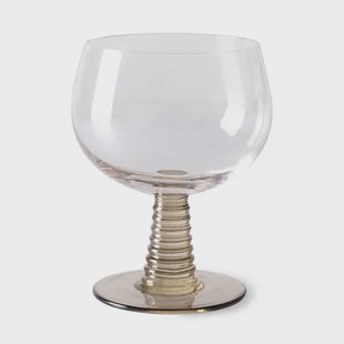 HKLIVING wijnglas Swirl (350 ml) (Ø10 cm)