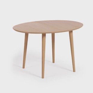 Kave Home uitschuifbare eetkamertafel Oqui (90x120-200 cm)