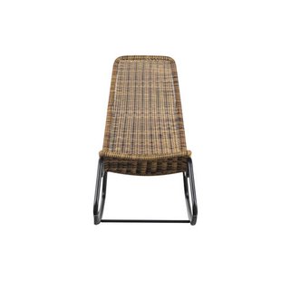 WOOOD Schommelstoel Buiten Tom - Rattan - Naturel - 97x51x95