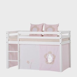 Hoppekids gordijn hoogslaper/stapelbed Fairytale Flower (70x160 cm)