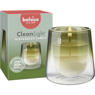 Bolsius geurkaars CleanLight Starterkit - Gardenia & Fig