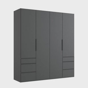 Wimex 4 deurs kledingkast James