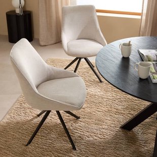 NOUS Living eetkamerstoel (set van 2) Loren