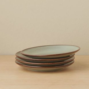 NOUS Living Artisan gebaksbord (Ø15 cm) (set van 4)