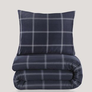 NOUS Living katoenen dekbedovertrek 1 persoons (140x220 cm)