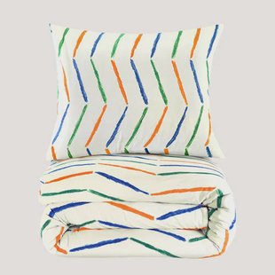 NOUS Kids katoenen dekbedovertrek kinderbed (120x150 cm)