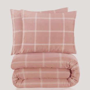 NOUS Living katoenen dekbedovertrek lits-jumeaux (240x220 cm)