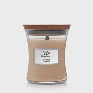 WoodWick geurkaars Cashmere Medium