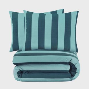 NOUS Living katoenen dekbedovertrek lits-jumeaux (240x220 cm)