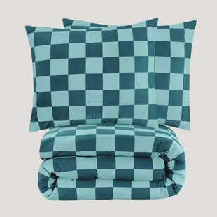 NOUS Living katoenen dekbedovertrek lits-jumeaux (240x220 cm)