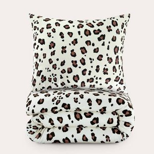 W katoen-polyester dekbedovertrek 1 persoons (140x220 cm)