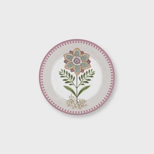 Pip Studio Lily & Lotus ontbijtbord (Ø21 cm)