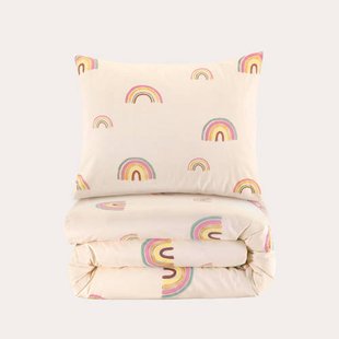 NOUS Kids katoenen dekbedovertrek 1 persoons (140x200 cm)