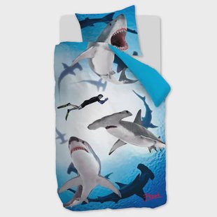 Beddinghouse kids katoenen dekbedovertrek 1 persoons (140x200 cm)