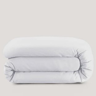 NOUS Kids basis dekbedovertrek ledikant - wit (100x135 cm)