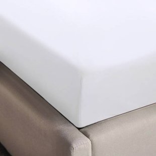 NOUS Kids basis hoeslaken wieg wit (40x80 cm)