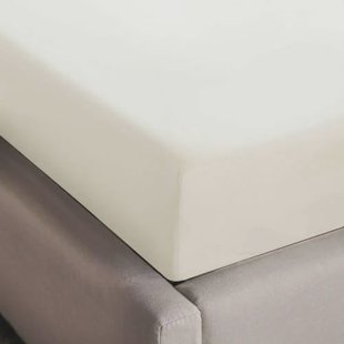 NOUS Living basis hoeslaken - ecru