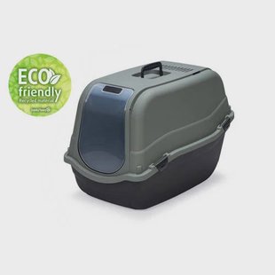 Beeztees kattenbak Romeo Maxi (65 cm) groen/zwart