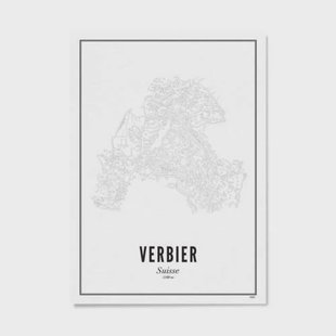 WIJCK. poster Verbier - City (30x40 cm)