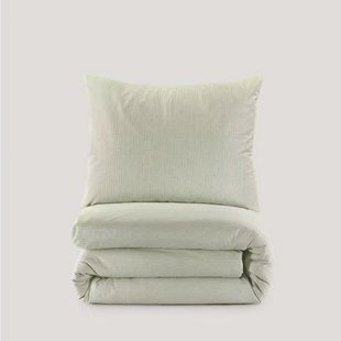 NOUS Living katoenen dekbedovertrek 1 persoons (140x200 cm)