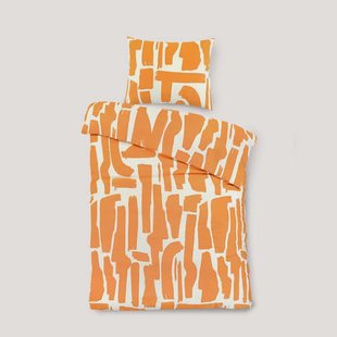 NOUS Living katoenen dekbedovertrek 1 persoons (140x220 cm)