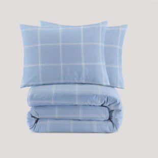 NOUS Living katoenen dekbedovertrek lits-jumeaux (240x220 cm)