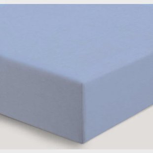 NOUS Kids wieg hoeslaken jersey (40x80) - lichtblauw