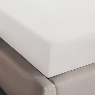 NOUS Living jersey hoeslaken - ecru