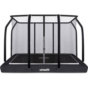 Virtufit Premium Inground Trampoline met Veiligheidsnet 213 x 305 x 200 cm