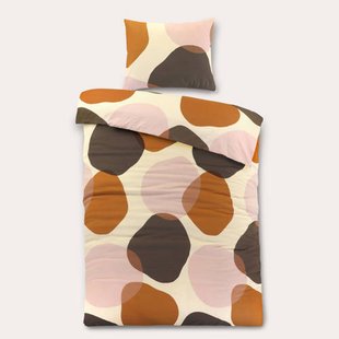 NOUS Living katoenen dekbedovertrek 1-persoons (140x200 cm)